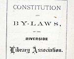 Library Association By-laws